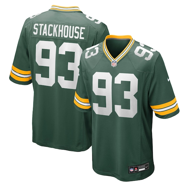 Nazir Stackhouse Green Bay Packers Nike Team Game Jersey -  Green