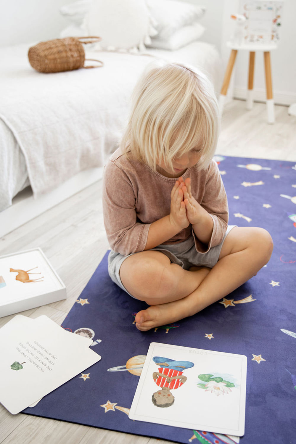 MINDFUL & CO KIDS מזרן יוגה מגומי ממוחזר