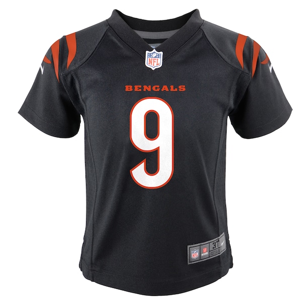 Joe Burrow Cincinnati Bengals Nike Toddler Game Jersey - Black
