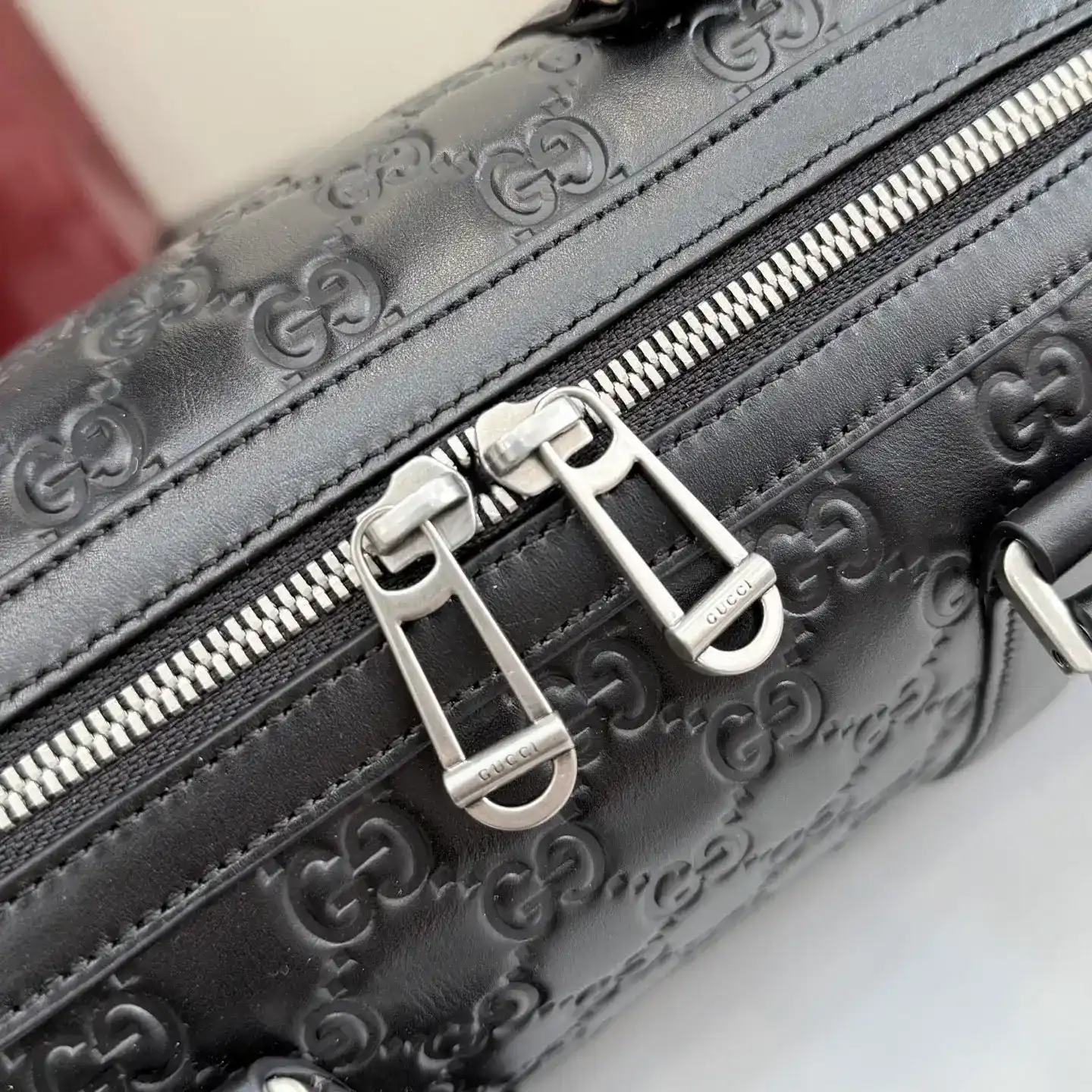 Gucci Black Smooth Leather Top Handle Bag product photo from LabelPicks