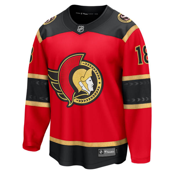 Tim Stutzle Ottawa Senators  Alternate Breakaway Jersey - Red