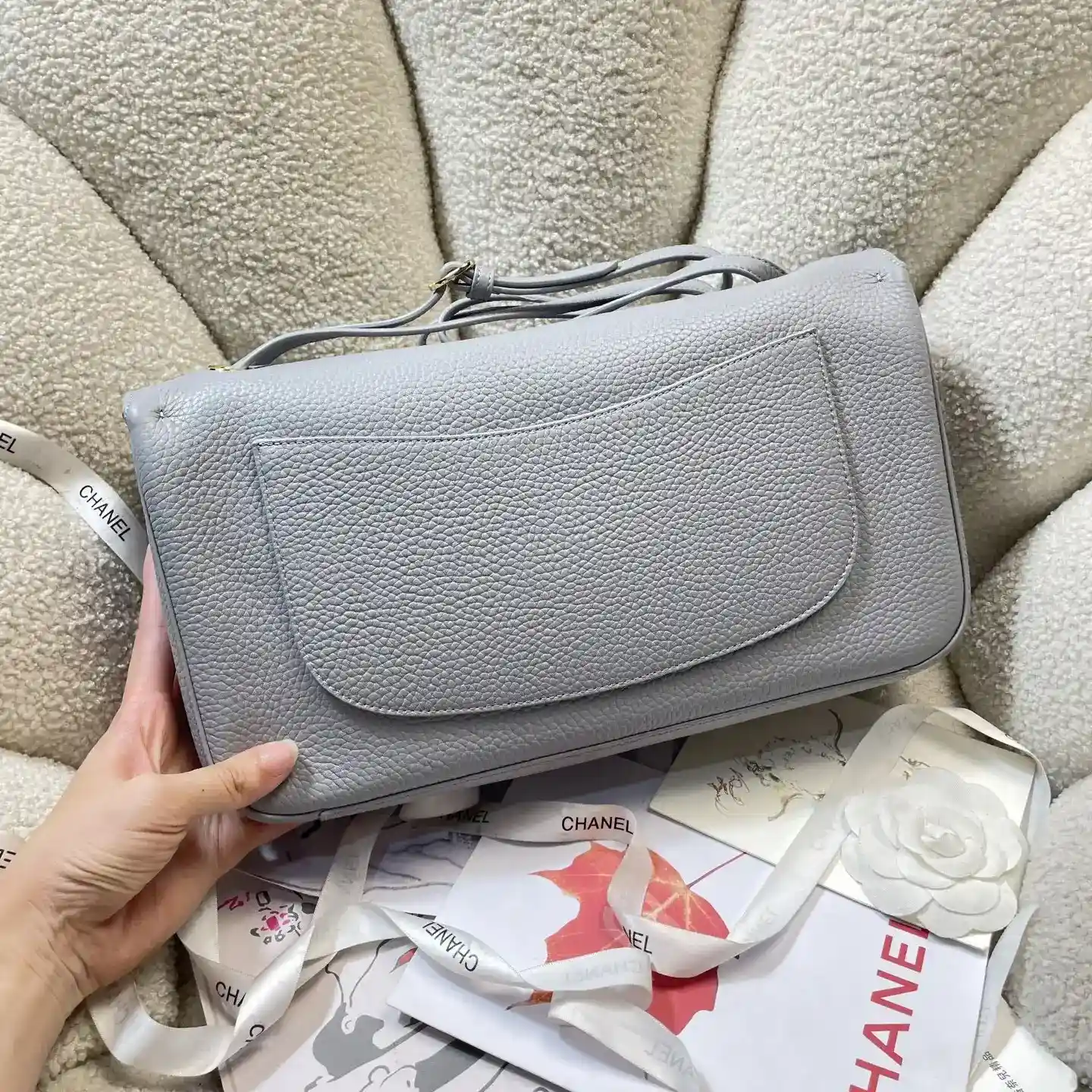 Chanel Grained Leather Classic Flap Tote Bag product photo from LabelPicks