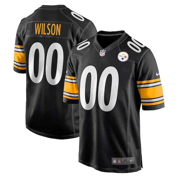 Roman Wilson Pittsburgh Steelers Nike 2024 NFL Draft Game Player Jersey - Black