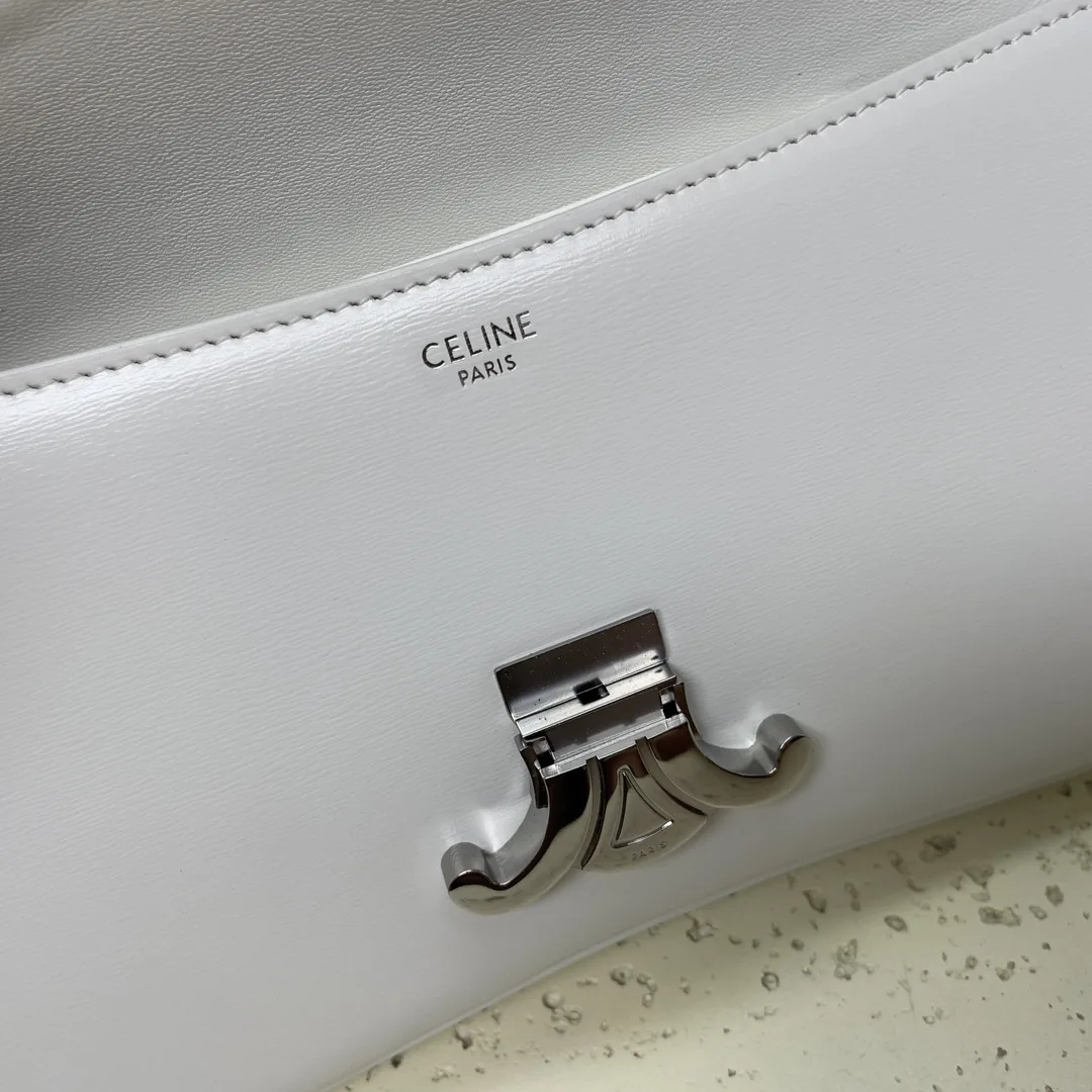 Celine Triomphe Lambskin Shoulder Bag product photo from LabelPicks