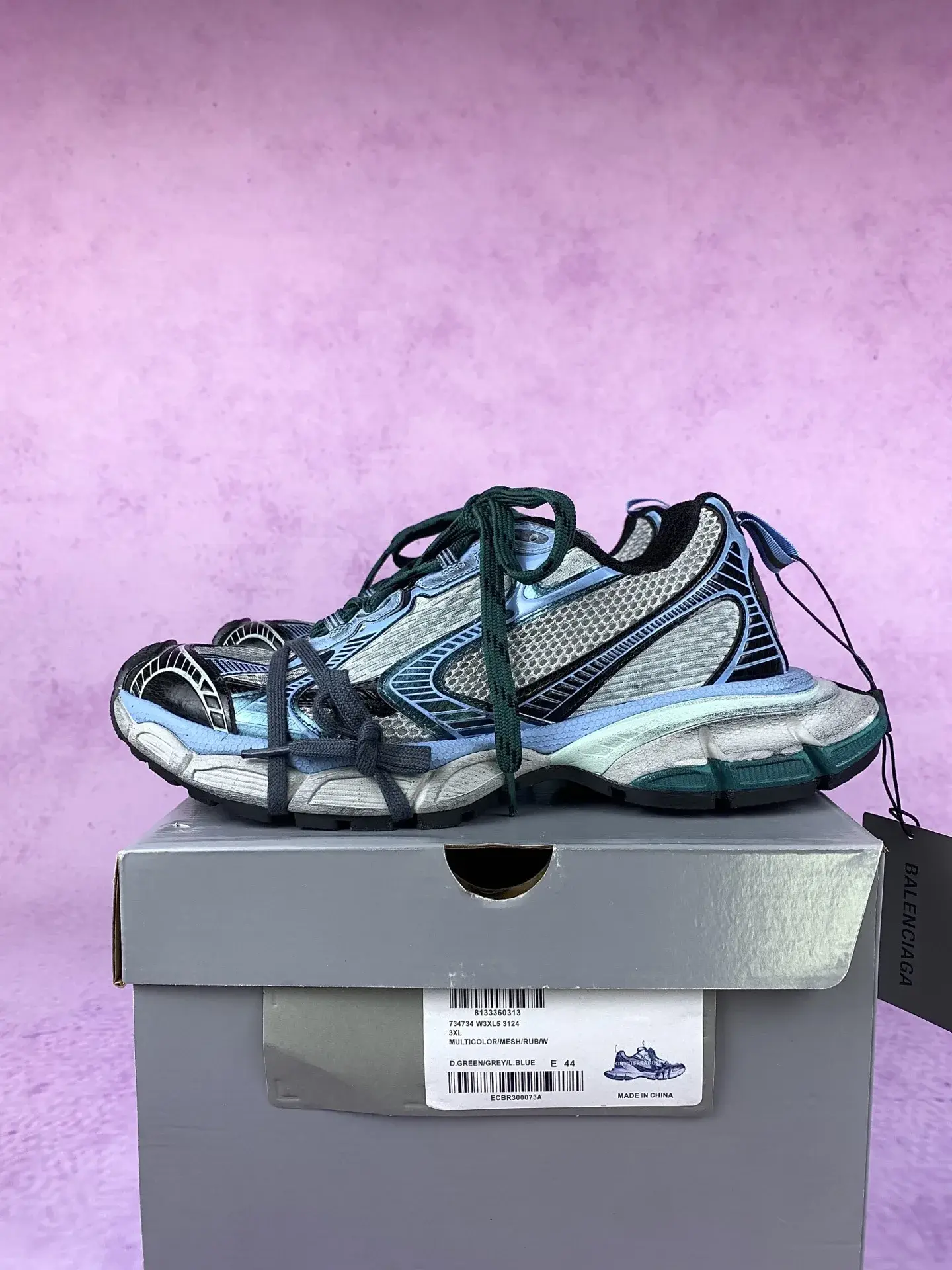 3XL Sneakers in Blue product photo from LabelPicks