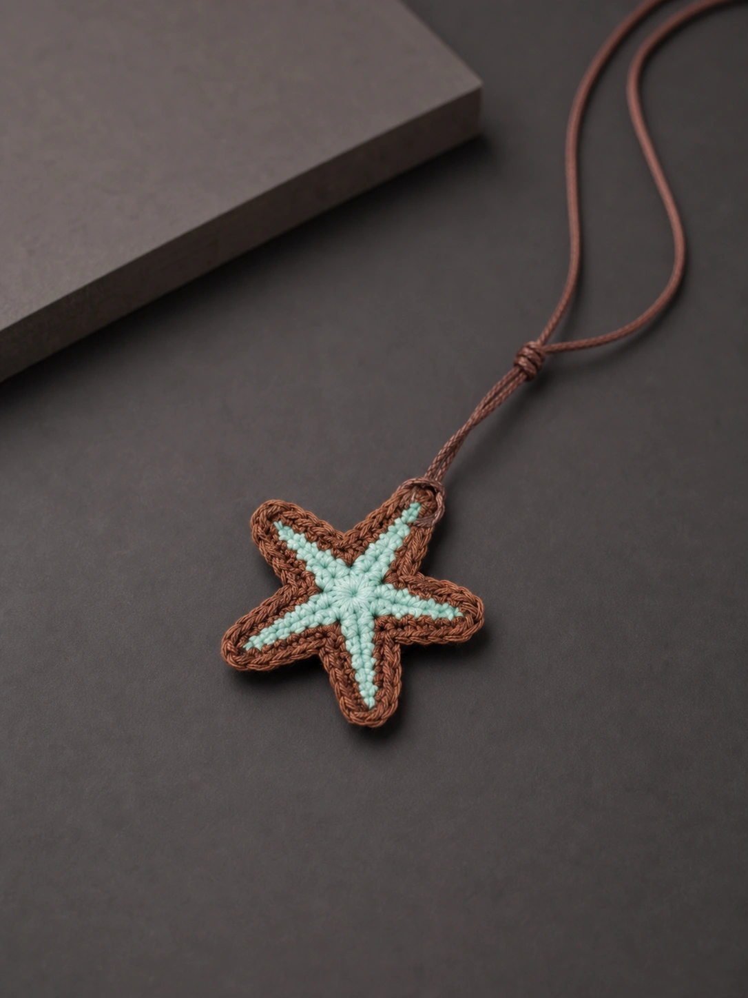 Crochet Seastar Necklace