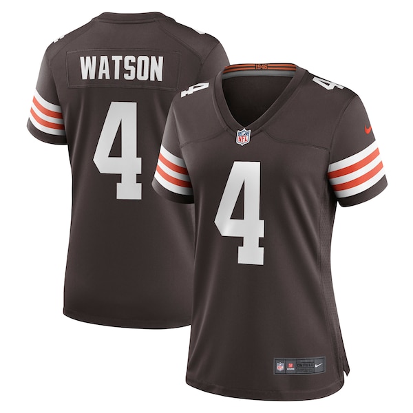 Deshaun Watson Cleveland Browns Nike Women's Player Jersey - Brown/White