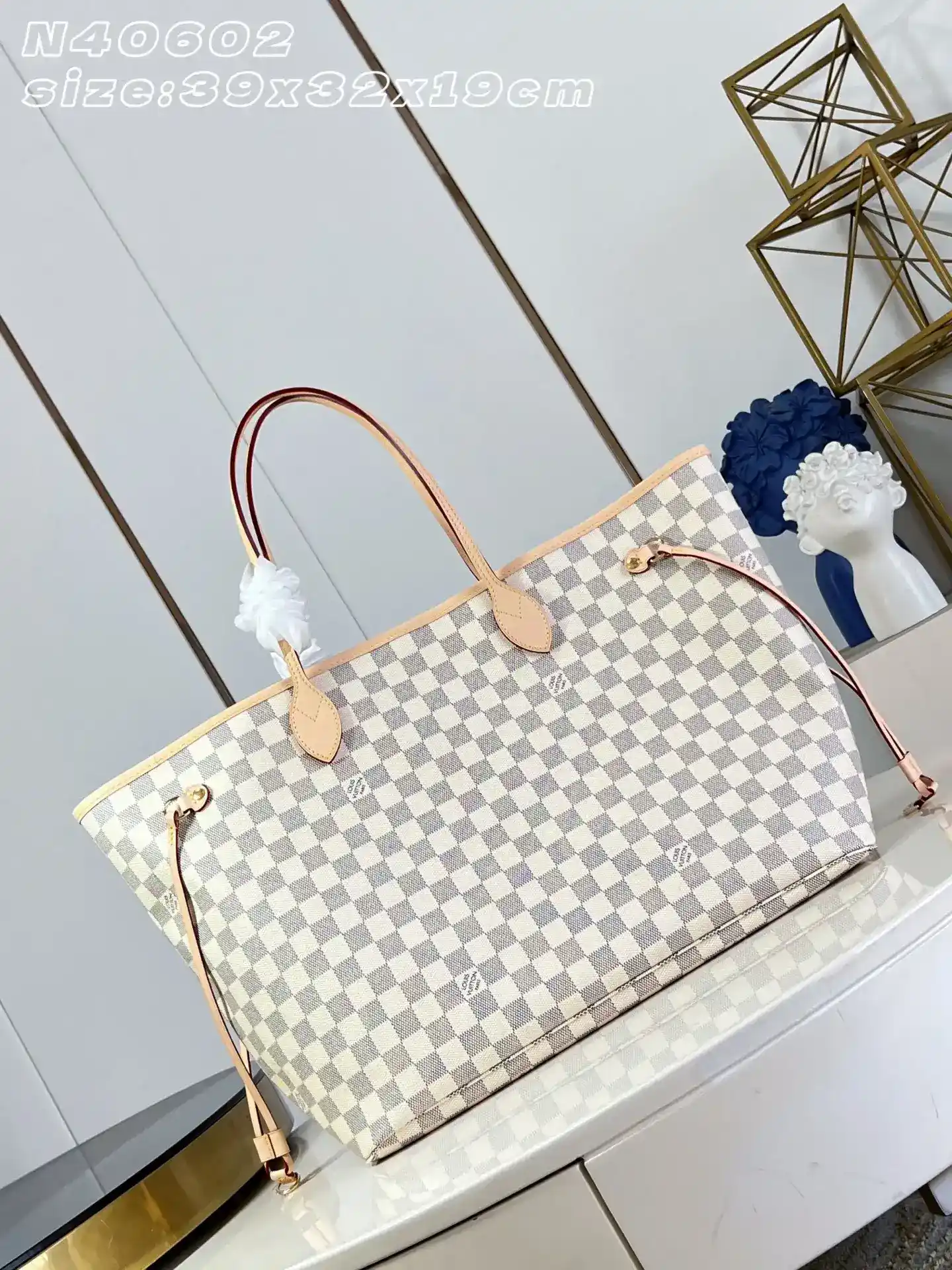 Louis Vuitton Calfskin Neverfull Tote Bag product photo from LabelPicks