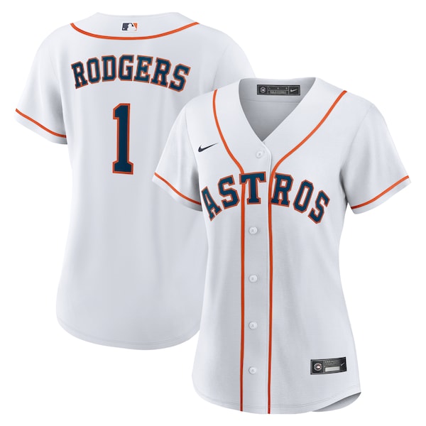 Brendan Rodgers Houston Astros Nike Women's Home Replica Jersey - White