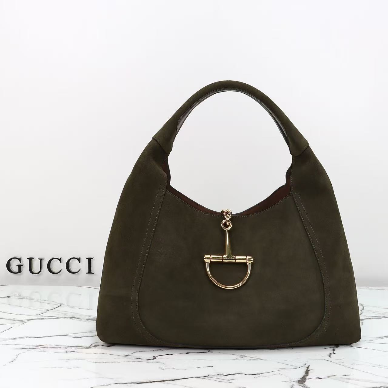 GUCCI Softbit / Suede / Cowhide / 27.5CM / 46CM