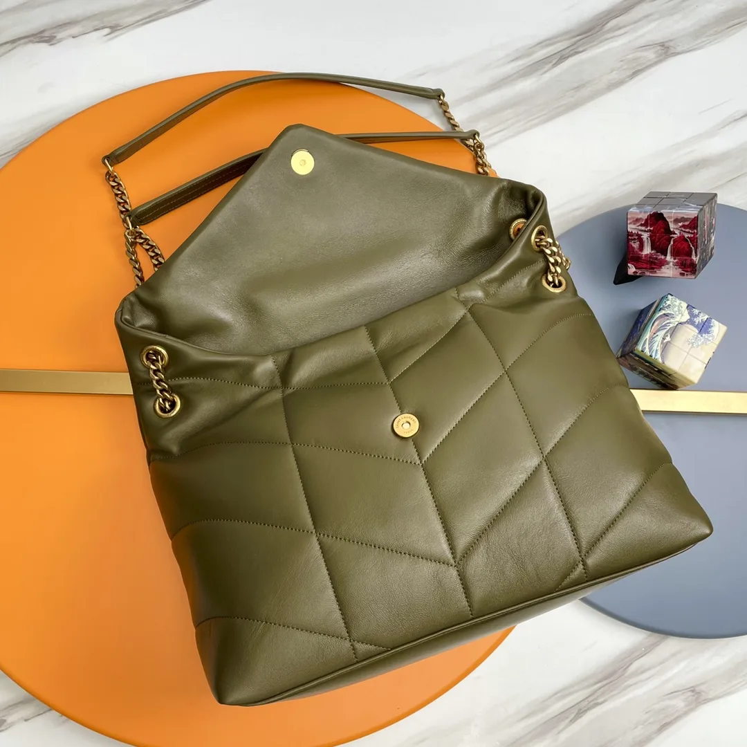 Saint Laurent Loulou Silver Quilted Leather Shoulder Bag product photo from LabelPicks