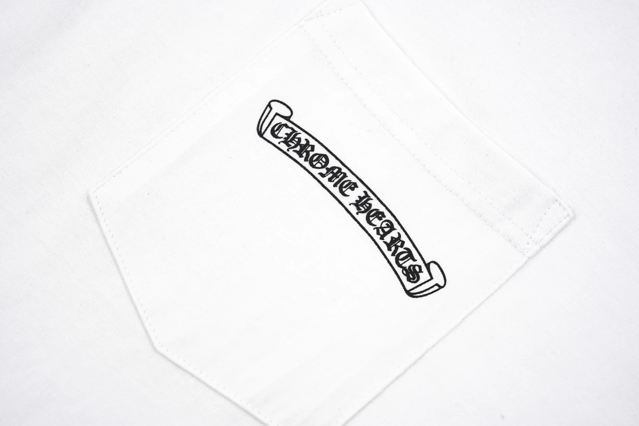 Chrome Hearts White Half Allover Cross Print T-Shirt product photo from LabelPicks