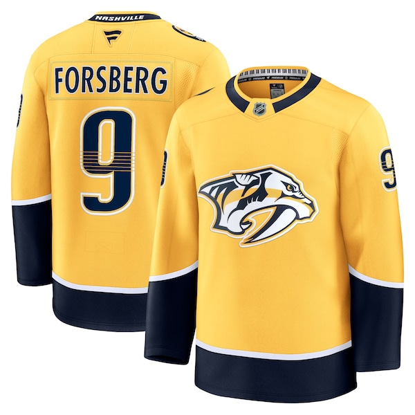 Filip Forsberg Nashville Predators  Home Premium Jersey - Gold