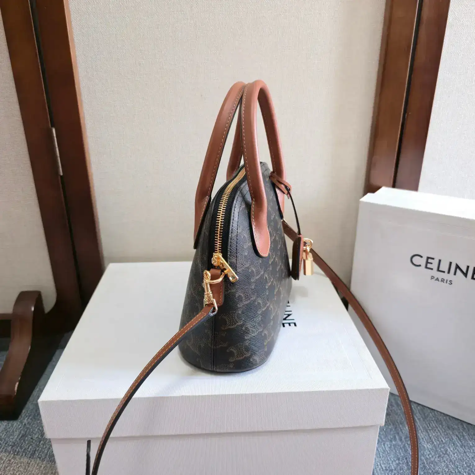 Celine Triomphe Canvas Crossbody Bag product photo from LabelPicks