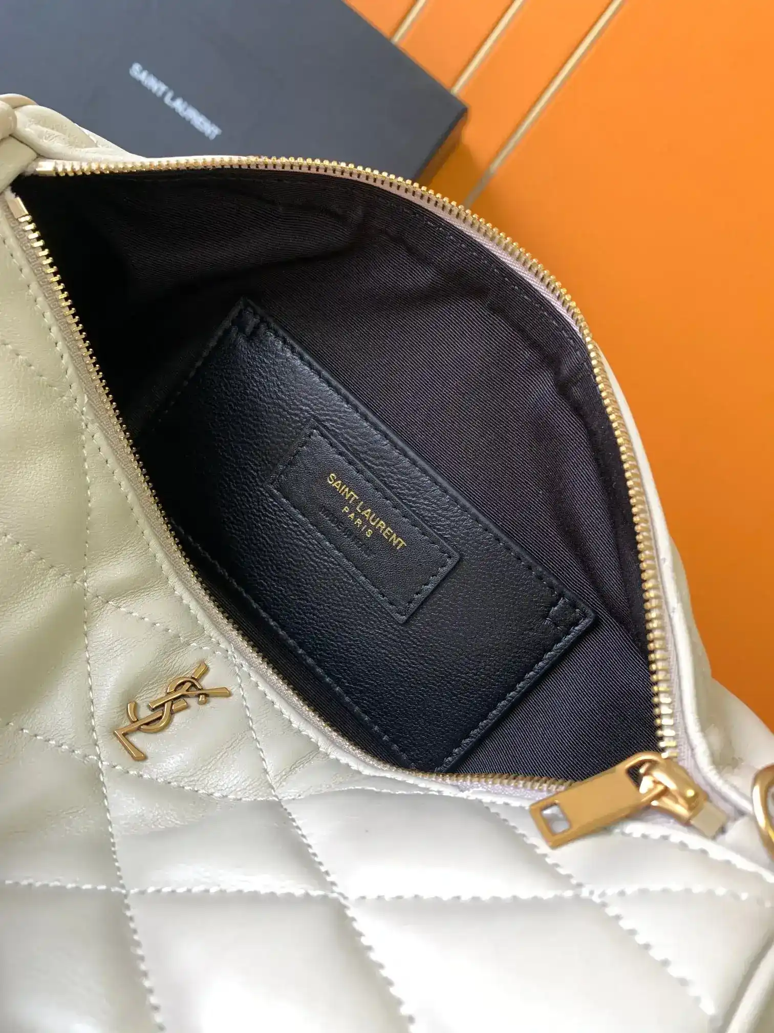 Saint Laurent Sade Lambskin Shoulder Bag product photo from LabelPicks