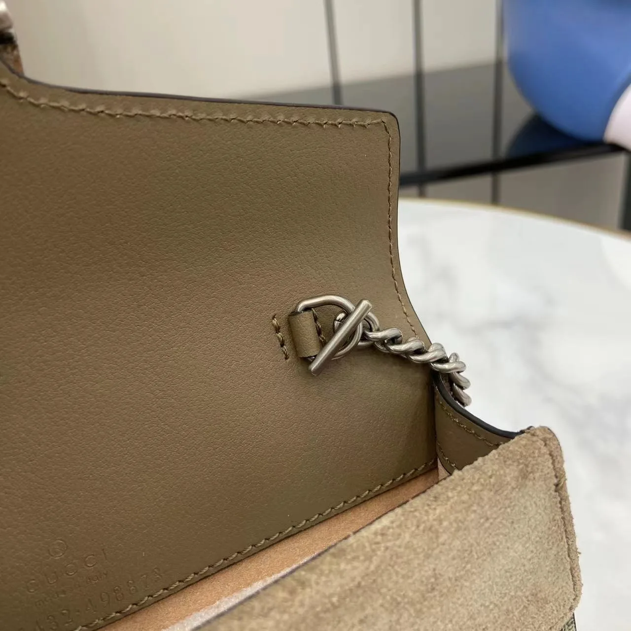Gucci Dionysus Canvas and Suede Crossbody Bag product photo from LabelPicks