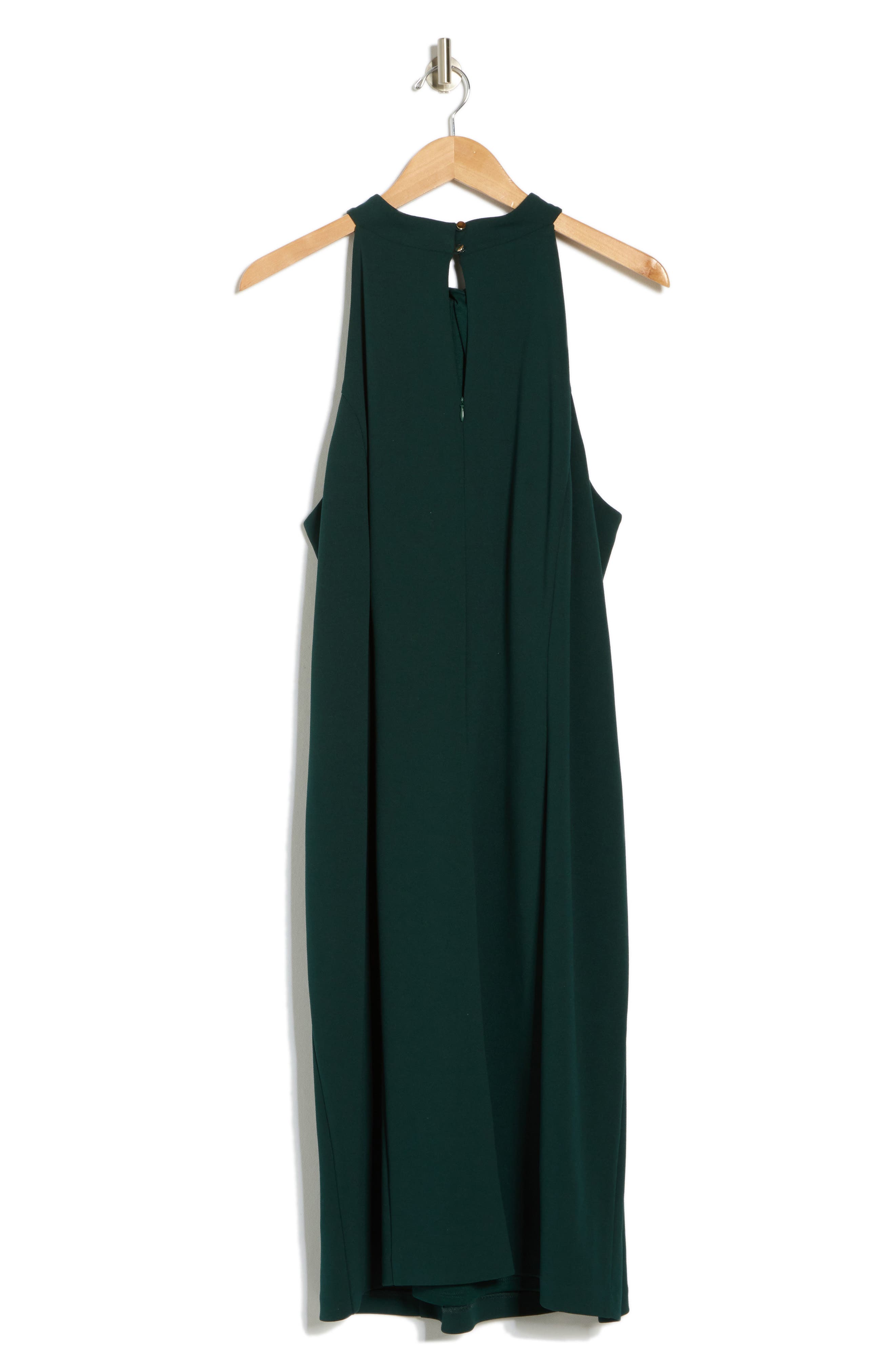 Julia Jordan Twist Neck Sleeveless Sheath Dress