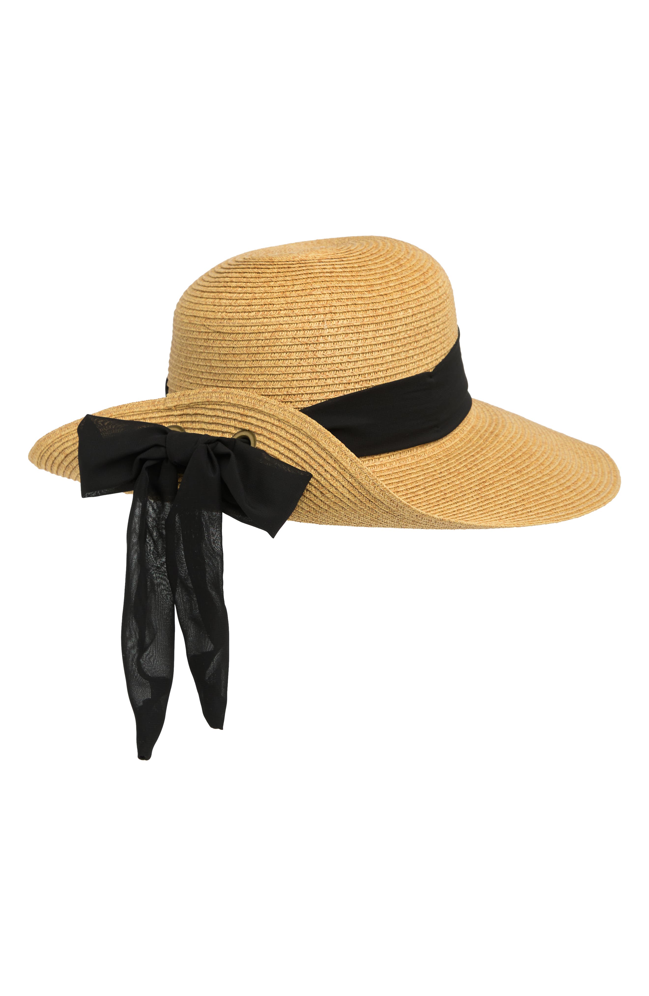 Nine West Ribbon Floppy Hat