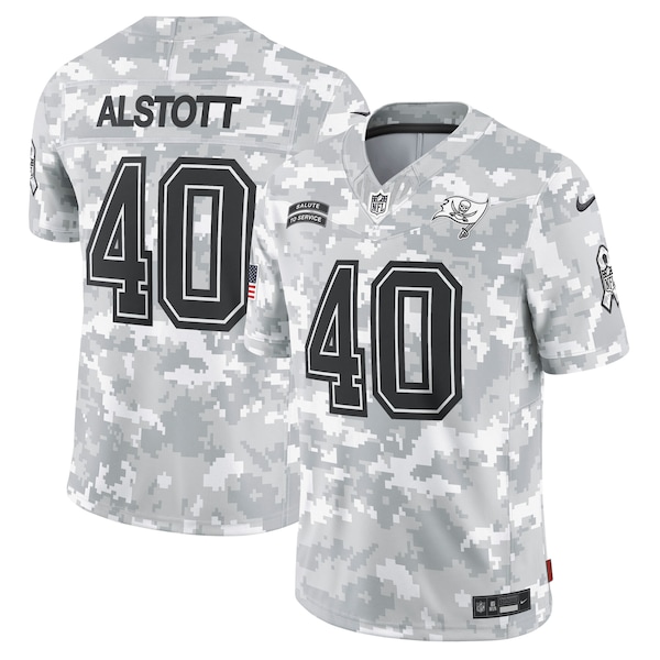 Mike Alstott Tampa Bay Buccaneers Nike 2024 Salute to Service Retired Player Limited Jersey - Arctic Camo