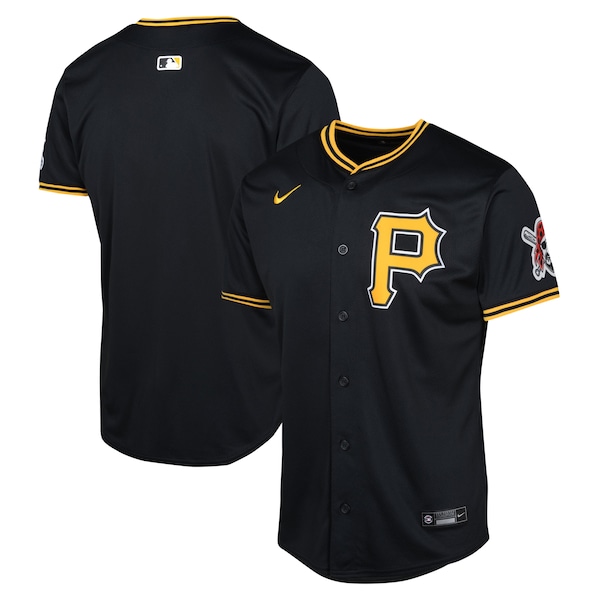 Pittsburgh Pirates Nike Youth Alternate Limited Jersey - Black