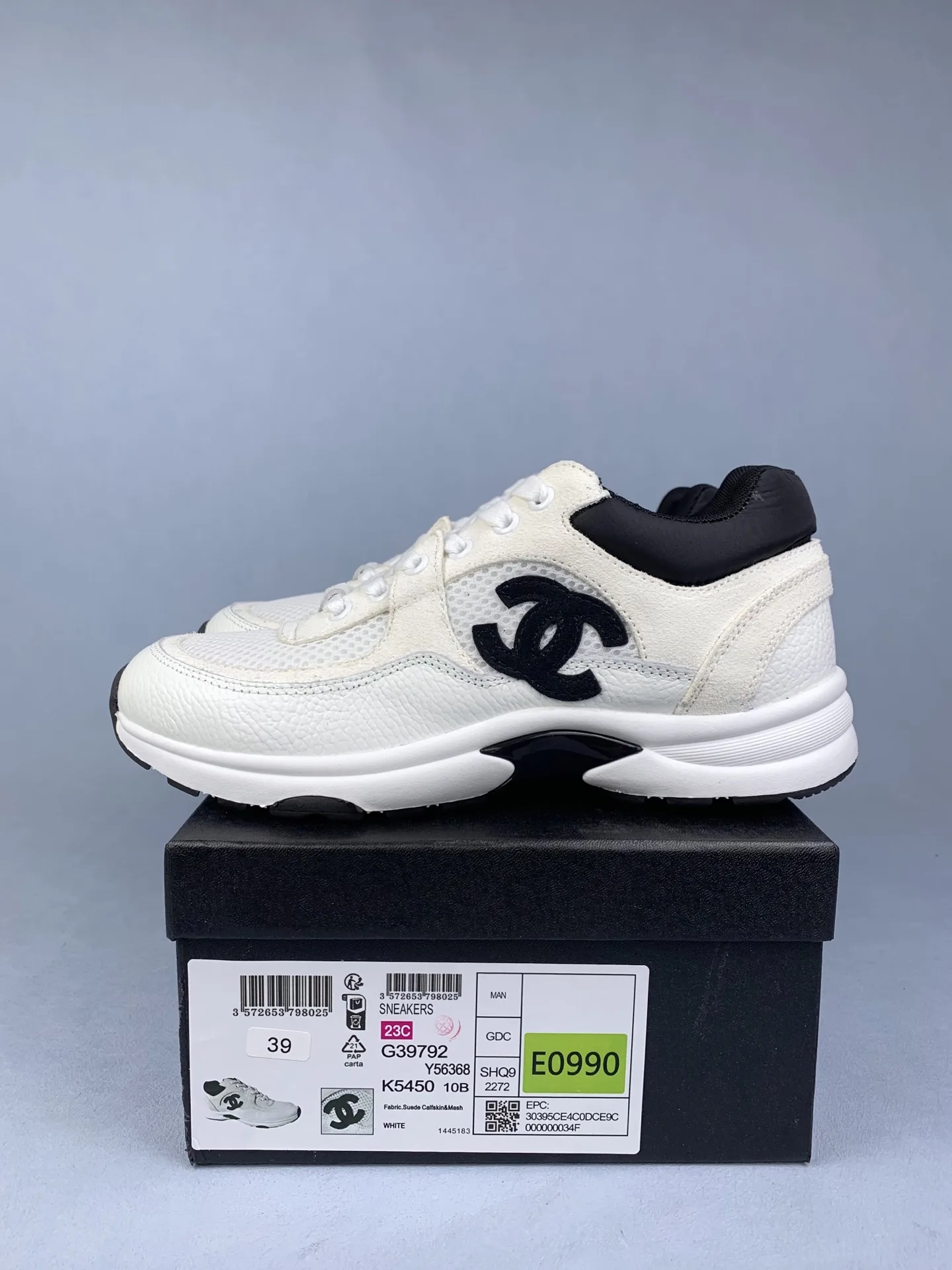 CHANEL Sneakers Fabric, Suede Calfskin & Mesh product photo from LabelPicks