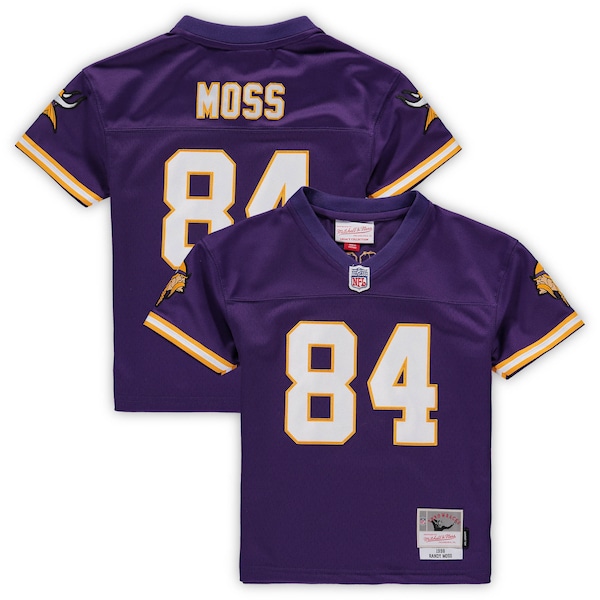 Randy Moss Minnesota Vikings Male Preschool 1998 Retired Legacy Jersey - Purple