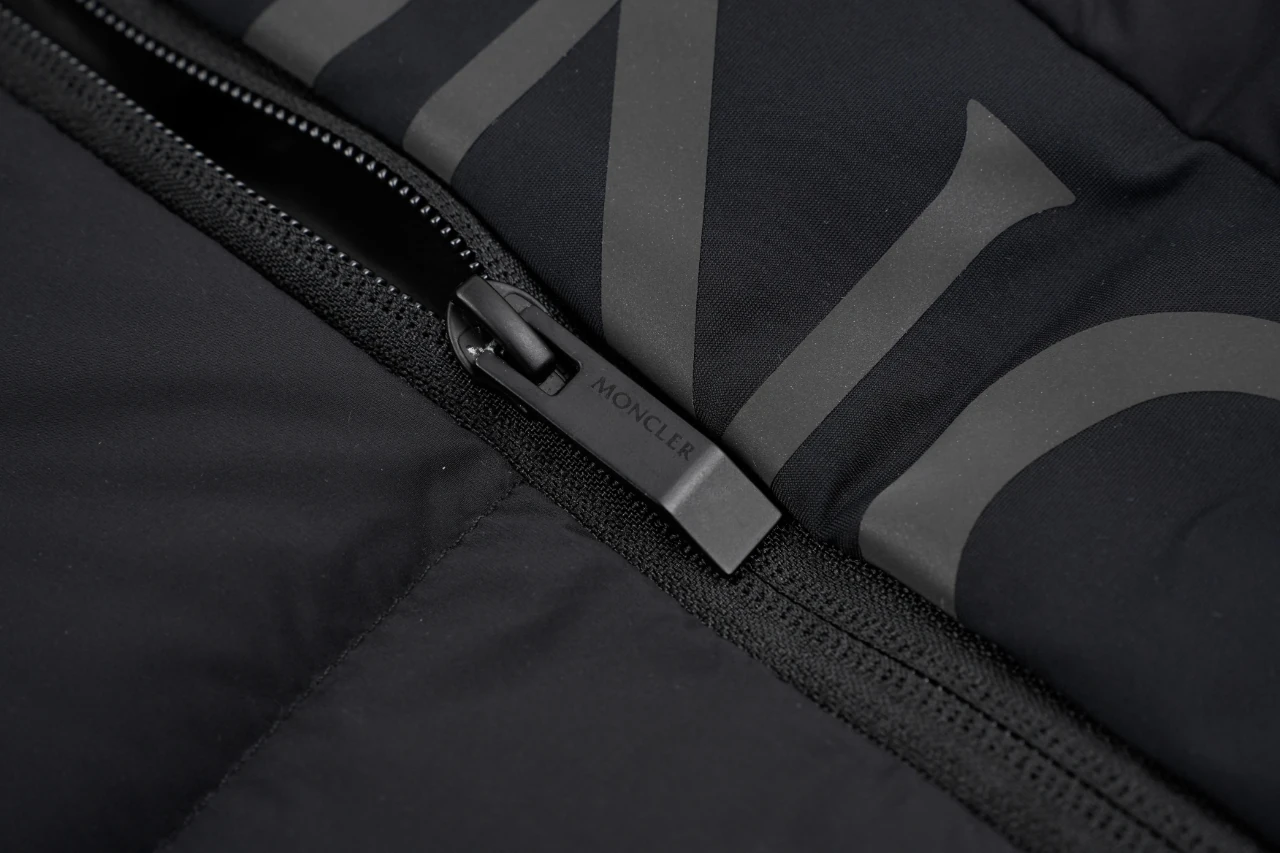 Moncler Black Detachable-Hood Down Jacket product photo from LabelPicks