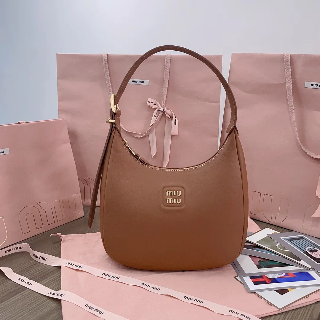 Miu Miu Calfskin Hobo Bag product photo from LabelPicks