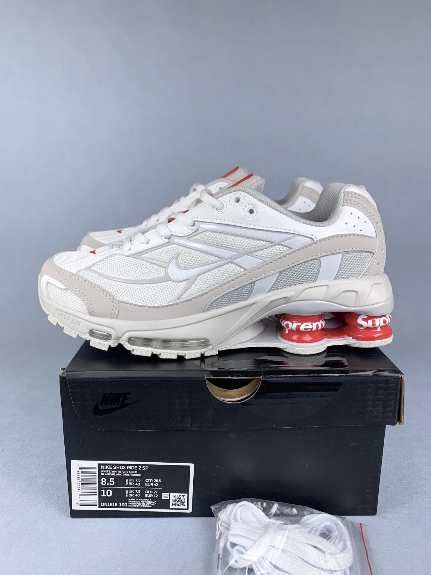 Supreme x Nike Shox Ride 2 Shoes product photo from LabelPicks