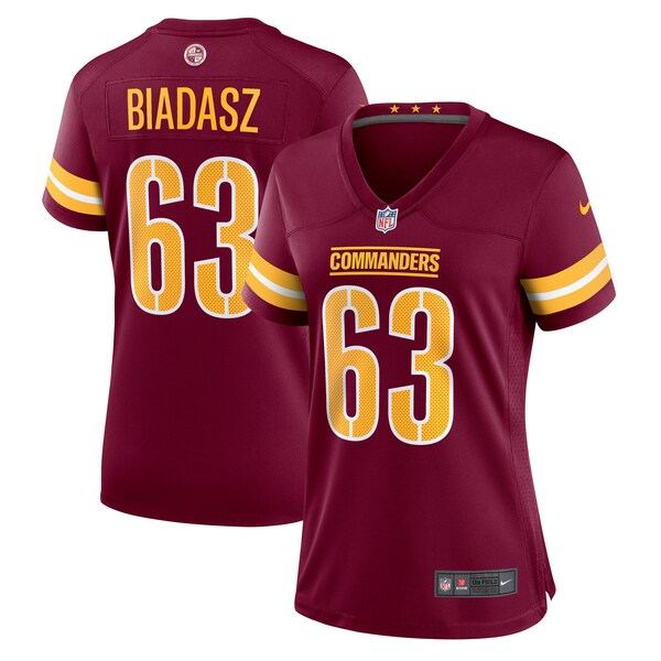 Tyler Biadasz Washington Commanders Nike Women's Game Jersey -  Burgundy