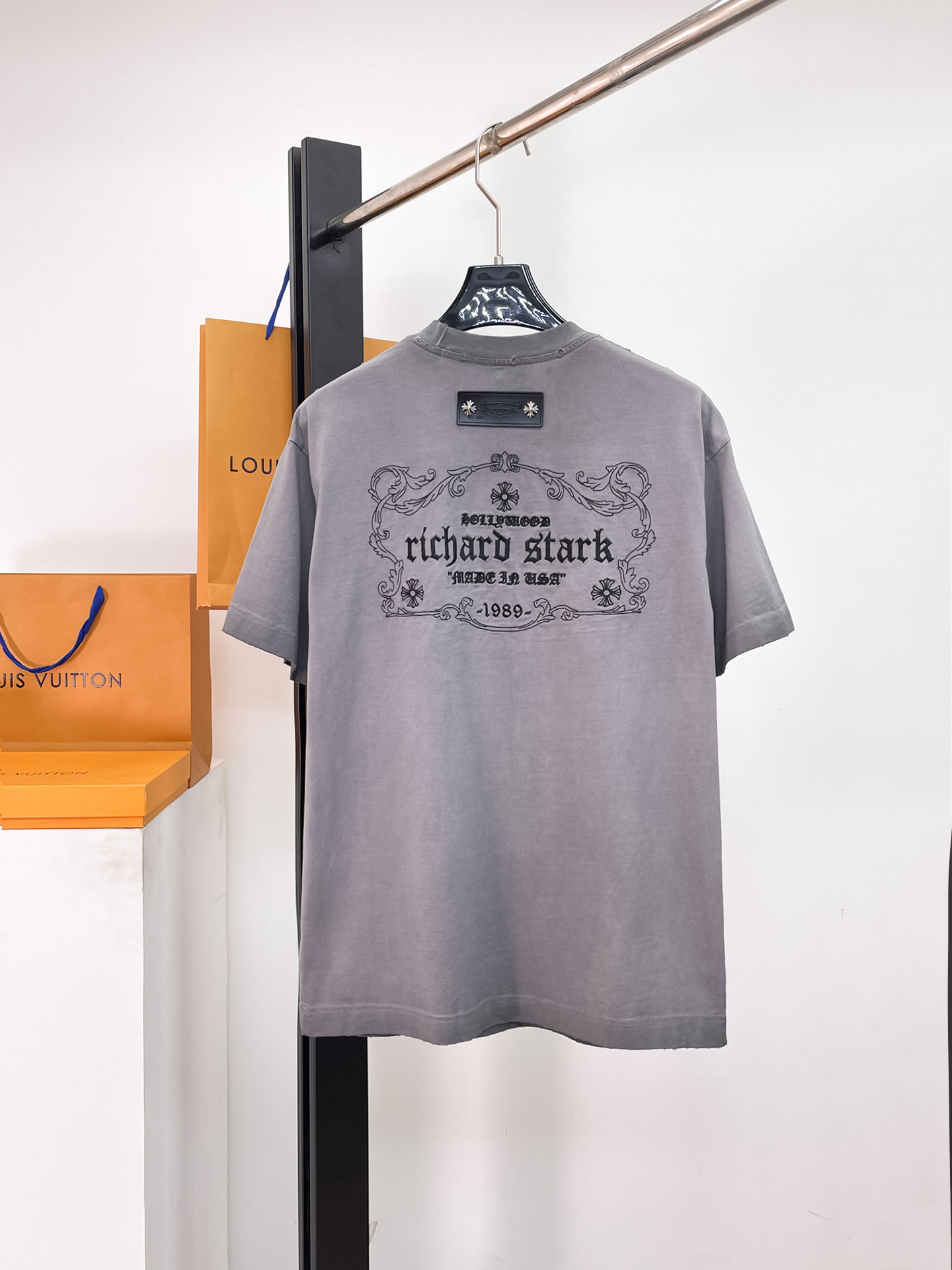 0512 Classic letter prints t-shirt