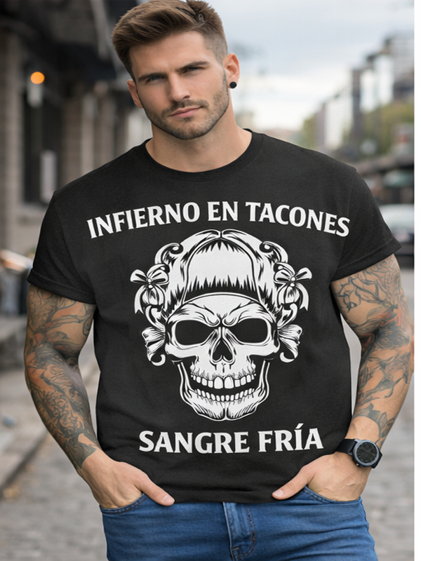 Remera “Infierno en Tacones” – Calle y Calavera