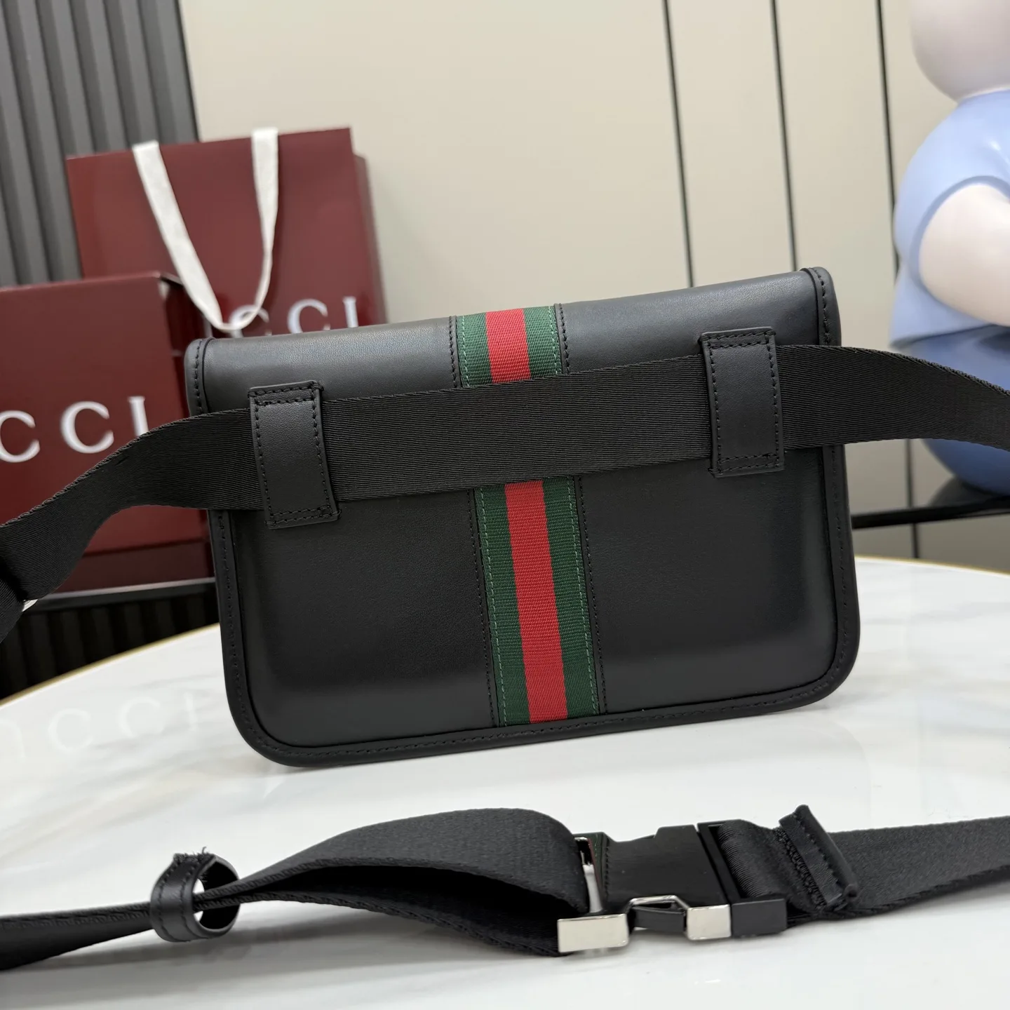 Gucci Black Quilted Leather Belt Bag product photo from LabelPicks