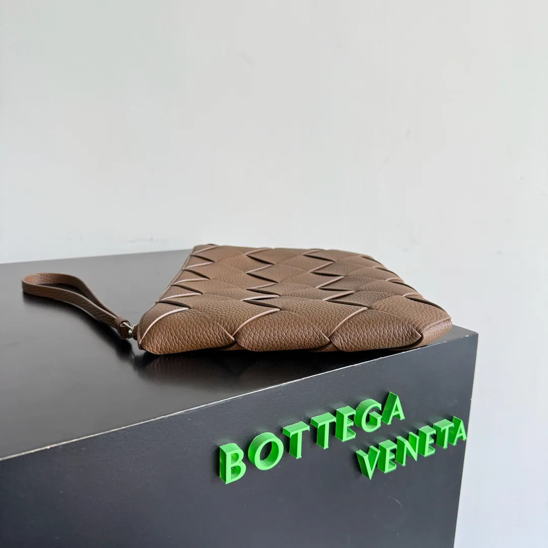 Bottega Veneta Grained Leather Diago Clutch product photo from LabelPicks