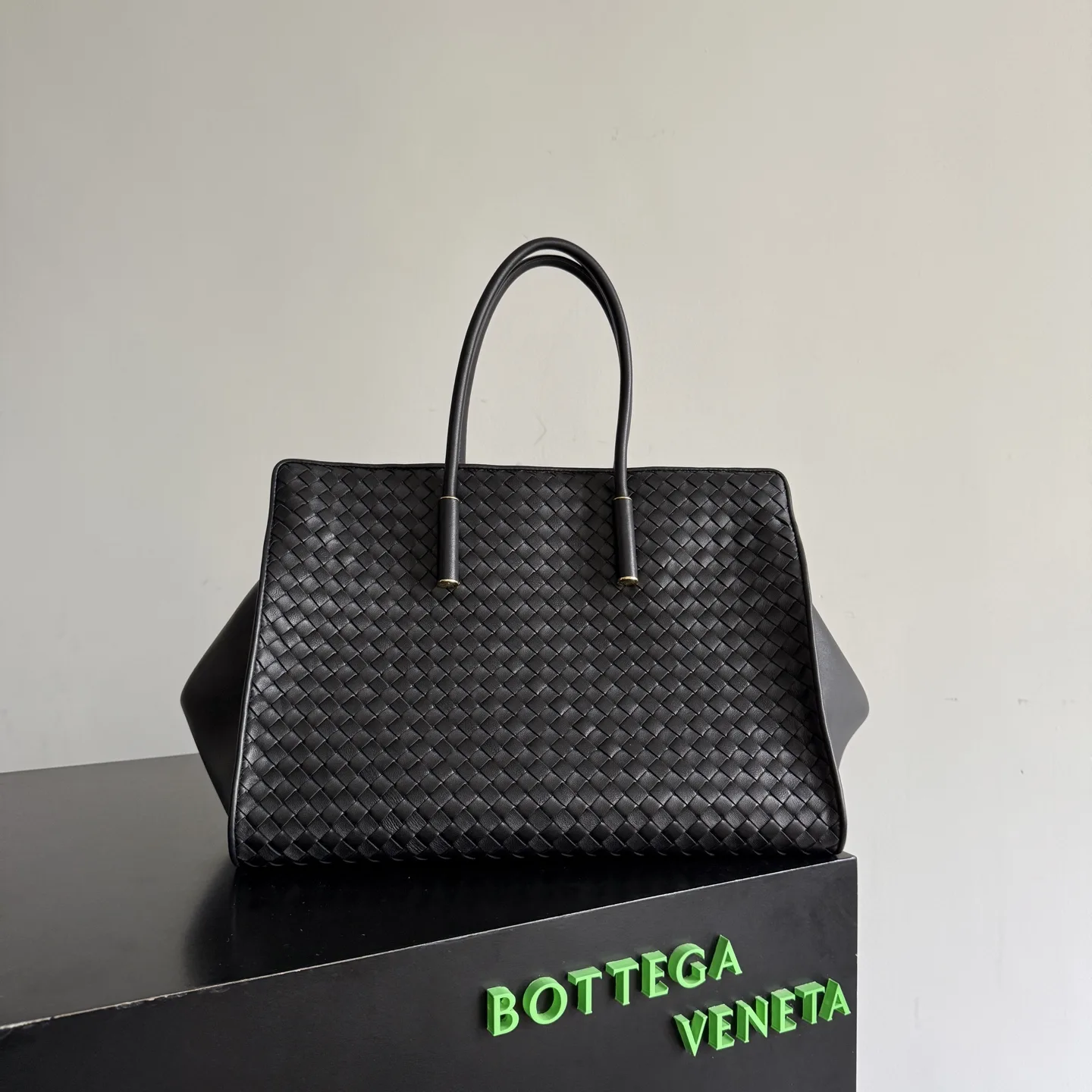 Bottega Veneta Intrecciato Woven Leather Tote Bag product photo from LabelPicks