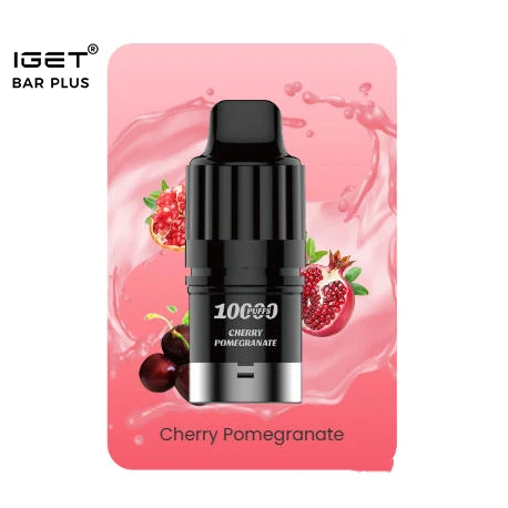 IGET BAR PLUS S3 POD 10000 Puffs - Cherry Pomegranate