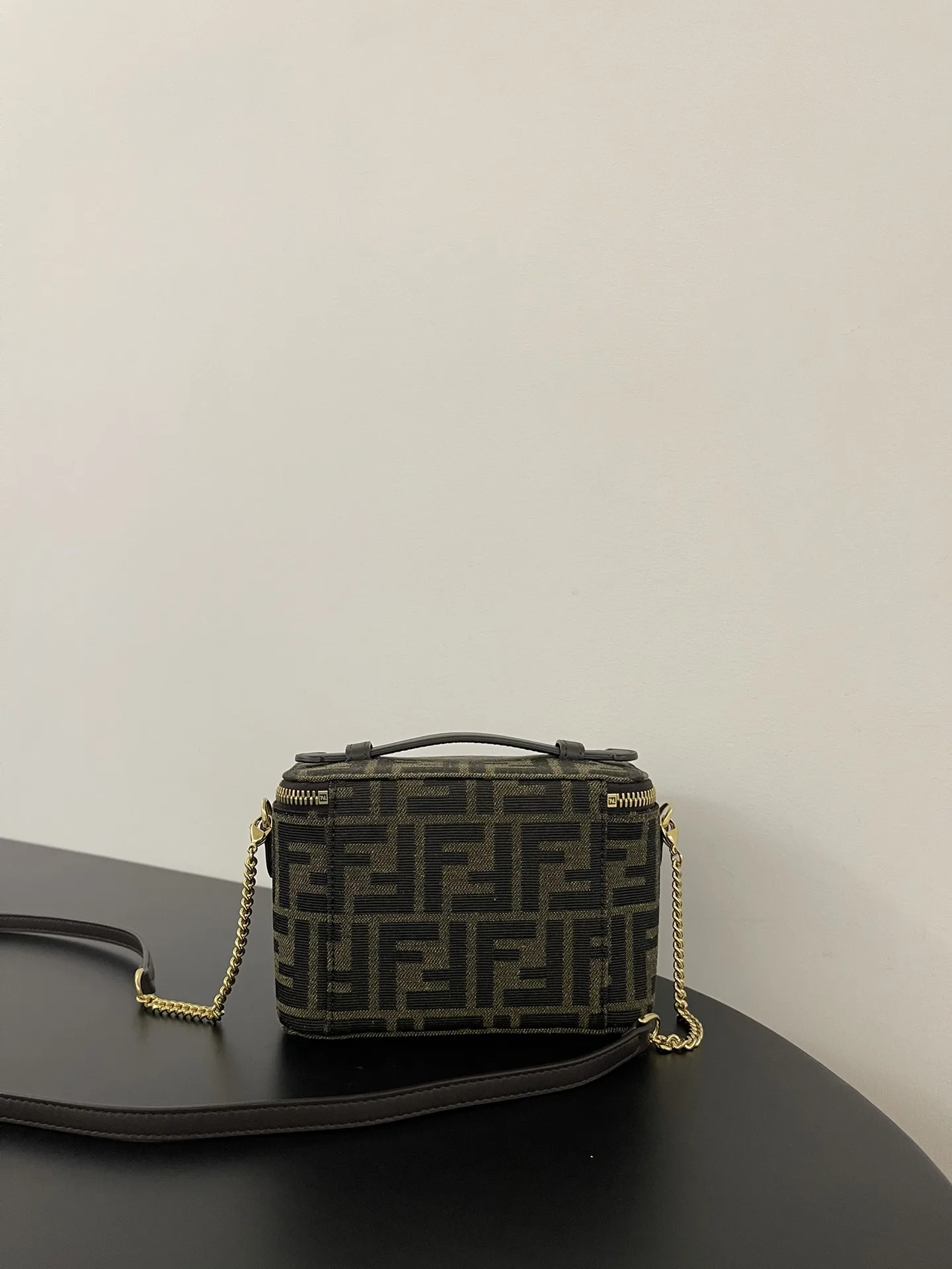 Fendi Pink Monogram Canvas Shoulder Bag product photo from LabelPicks