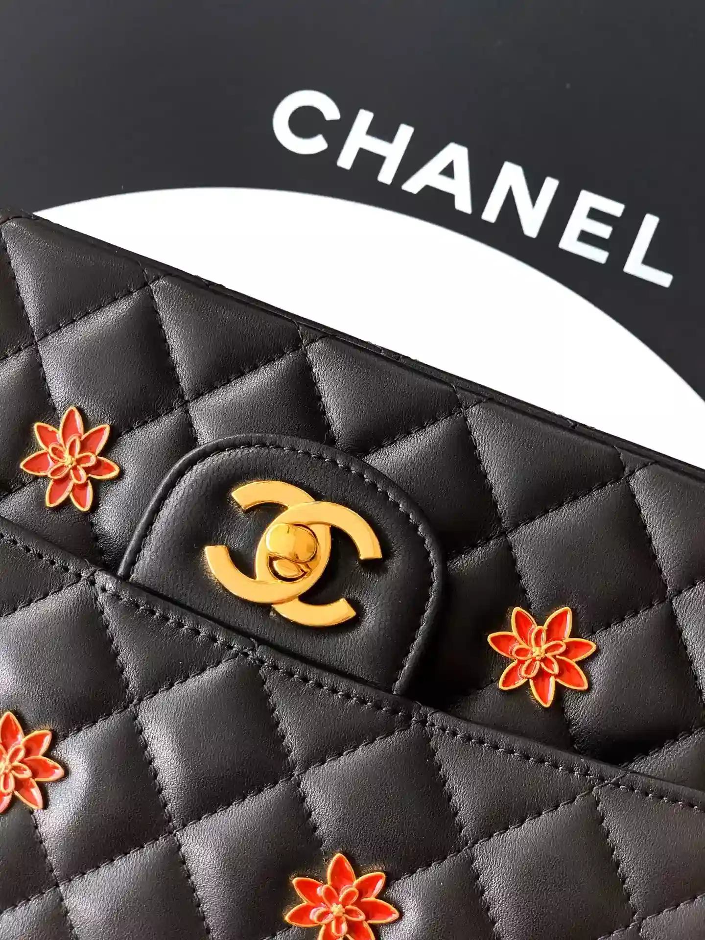 Chanel Classic Flap Black Quilted Leather Shoulder Bag product photo from LabelPicks