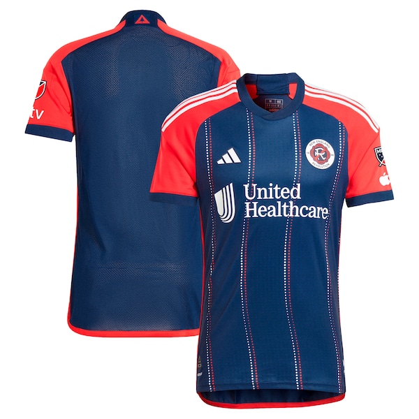 New England Revolution adidas 2024 Boston Tea Party Authentic Jersey – Navy