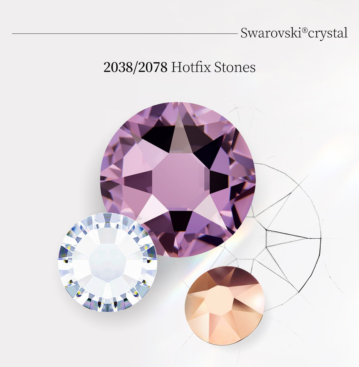 Swarovski Hotfix Crystals Hero