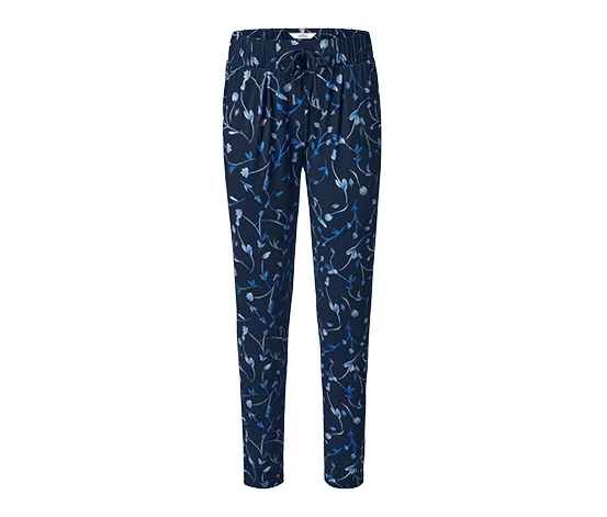 Jerseyhose, dunkelblau mit Alloverprint