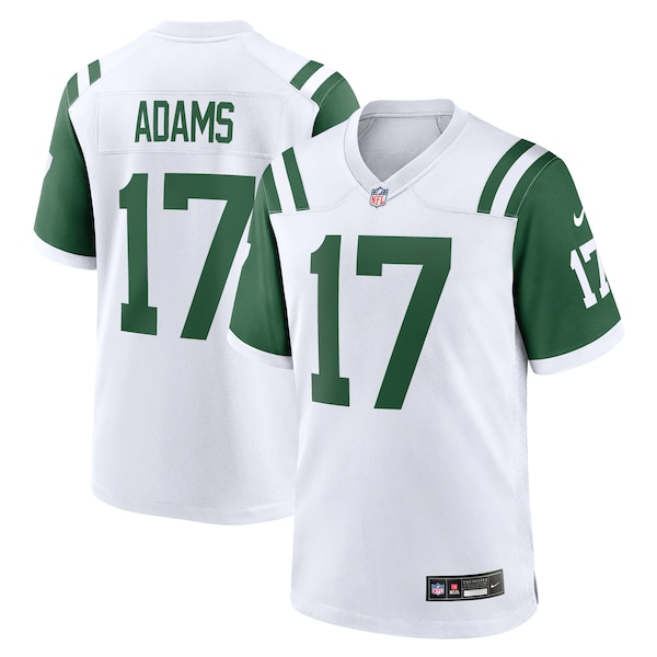 Nike Davante Adams New York Jets White Classic Alternate Game Jersey