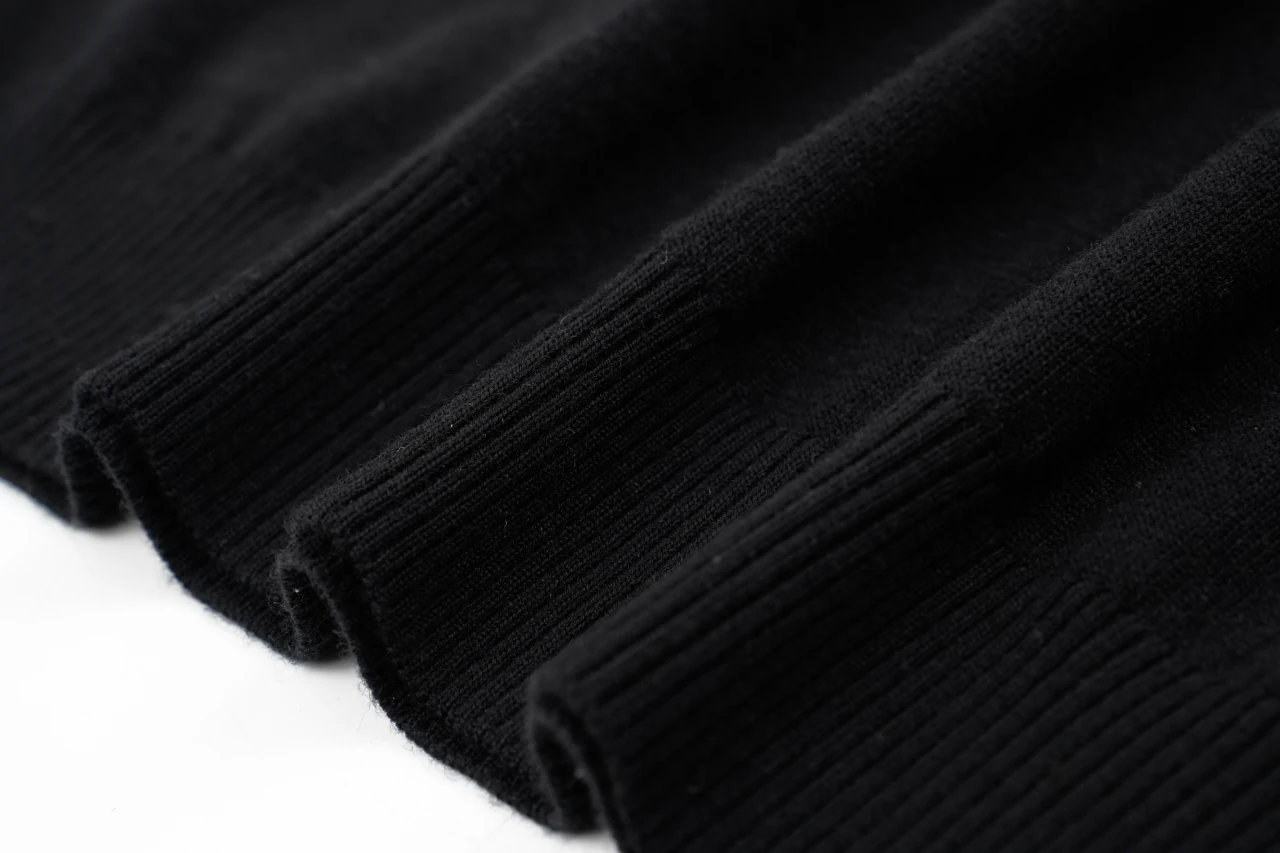 Fendi Black Embossed FF Wool Crewneck Sweater product photo from LabelPicks