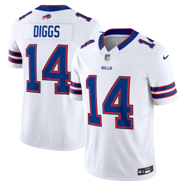 Stefon Diggs Buffalo Bills Nike Vapor F.U.S.E. Limited Jersey - White/Red/Royal