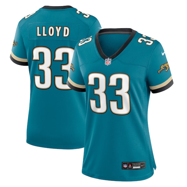 Devin Lloyd Jacksonville Jaguars Nike Women's Prowler Throwback Game Jersey - Teal