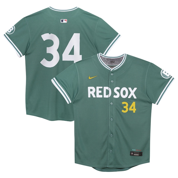 David Ortiz Boston Red Sox Nike Preschool 2025 City Connect Limited Retired Player Jersey - Green