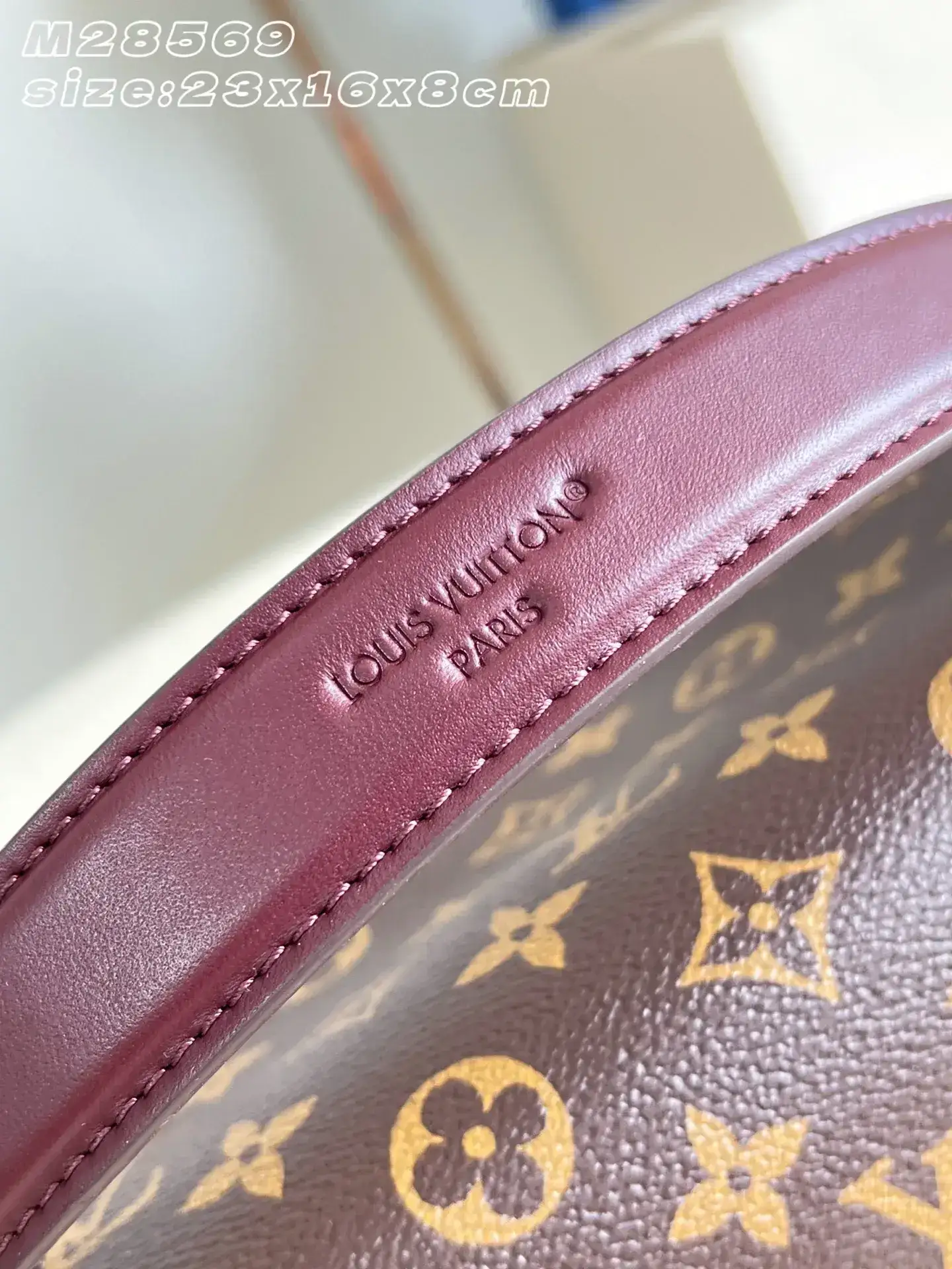 Louis Vuitton Red Canvas and Leather Top Handle Bag product photo from LabelPicks