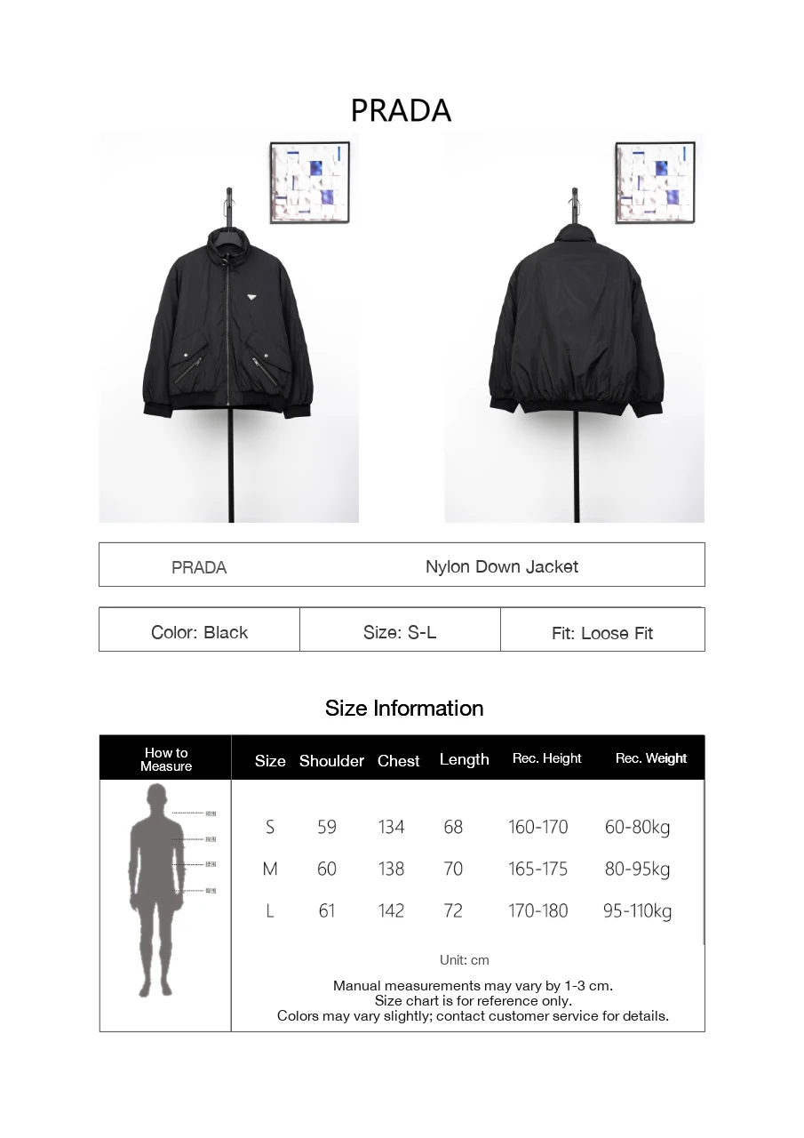 Prada Black Hooded Nylon Down Jacket with Metal Triangle Logo product photo from LabelPicks