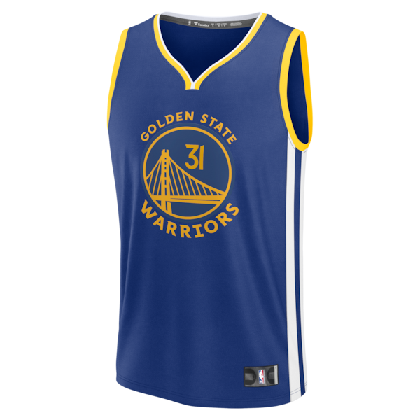 Seth Curry Golden State Warriors  Fast Break Replica Jersey - Blue - Icon Edition