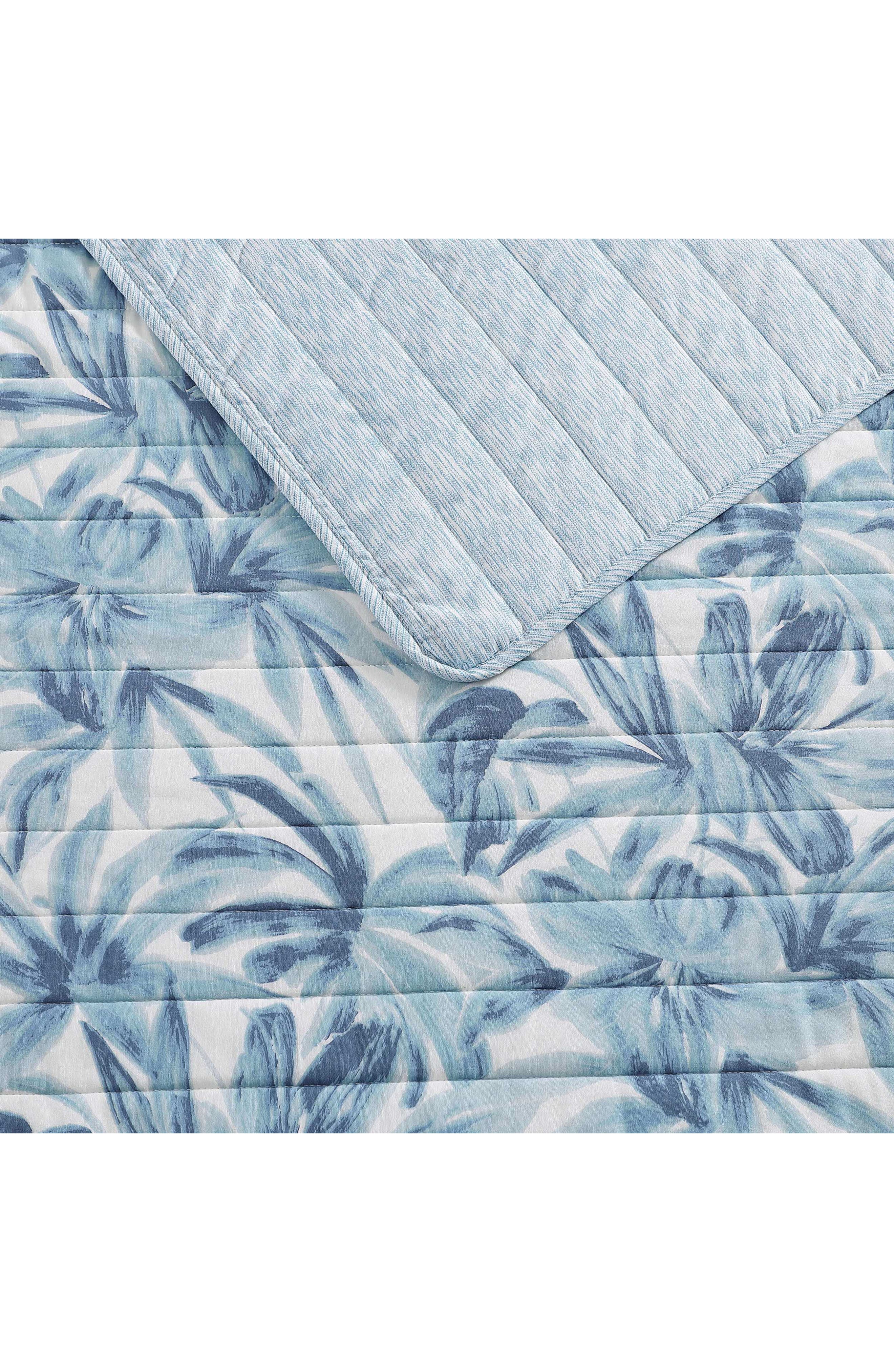 Tommy Bahama Aubrey Floral Cotton Quilt Set